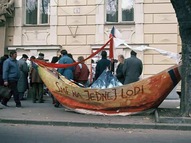 November 1989: Sme na jednej lodi